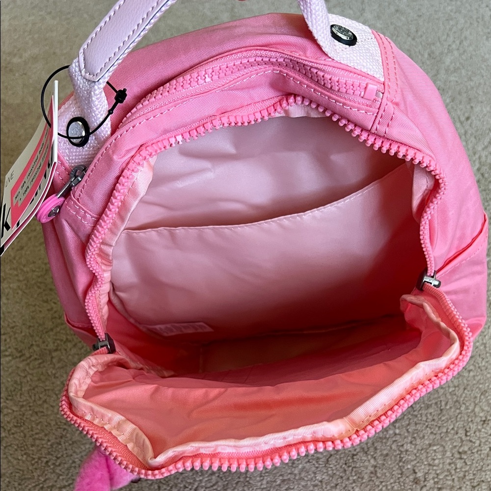 Kipling small Seoul backpack - Coral Sea - Picture 3 of 4
